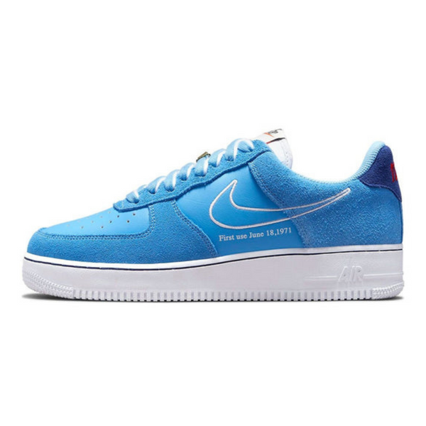 Nike Air Force 1 '07 LV8 'First Use - University Blue'- Streetwear Fashion - helmiss.com