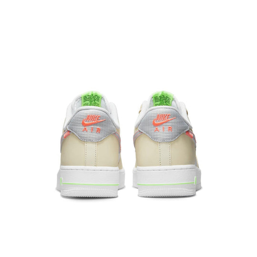 Nike Air Force 1 '07 LV8 'Just Stitch It - White Shade Green'- Streetwear Fashion - helmiss.com