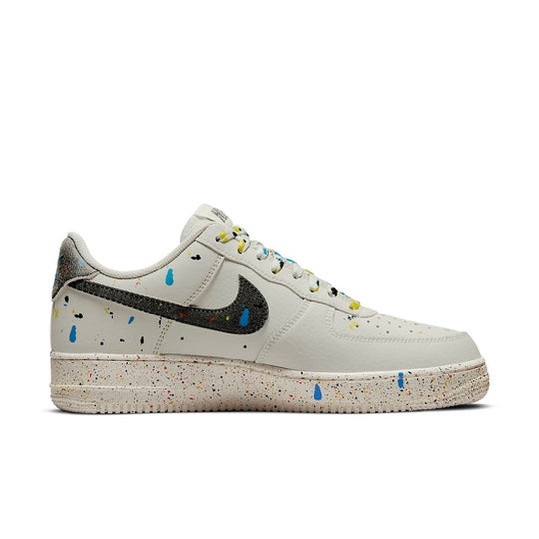 Nike Air Force 1 '07 LV8 'Paint Splatter - Light Bone'- Streetwear Fashion - helmiss.com