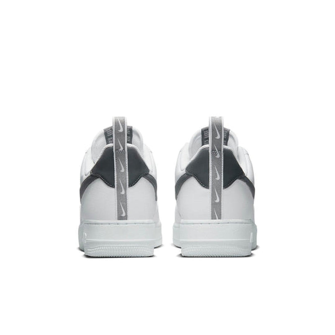 Nike Air Force 1 '07 LV8 UT 'White Metallic Dark Grey'- Streetwear Fashion - helmiss.com