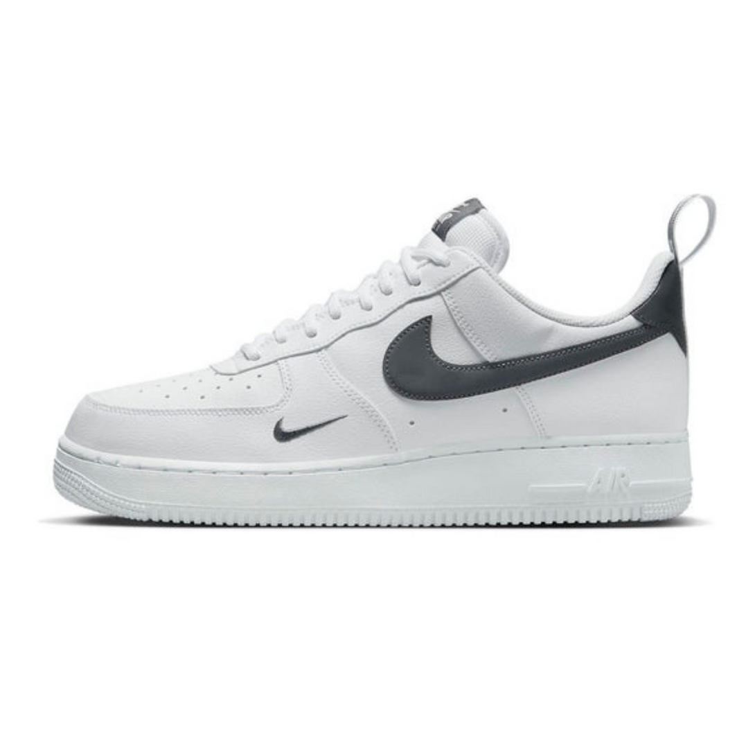 Nike Air Force 1 '07 LV8 UT 'White Metallic Dark Grey'- Streetwear Fashion - helmiss.com