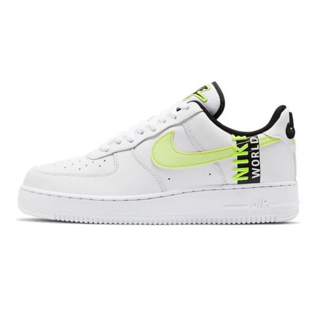 Nike Air Force 1 '07 LV8 'Worldwide Pack - Volt'- Streetwear Fashion - helmiss.com