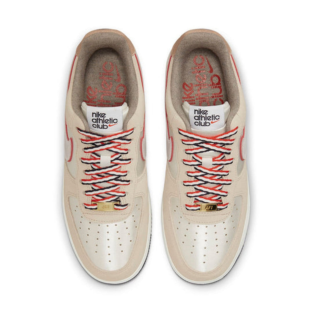 Nike Air Force 1 '07 LX 'Athletic Club - Sail Rush Orange'- Streetwear Fashion - helmiss.com