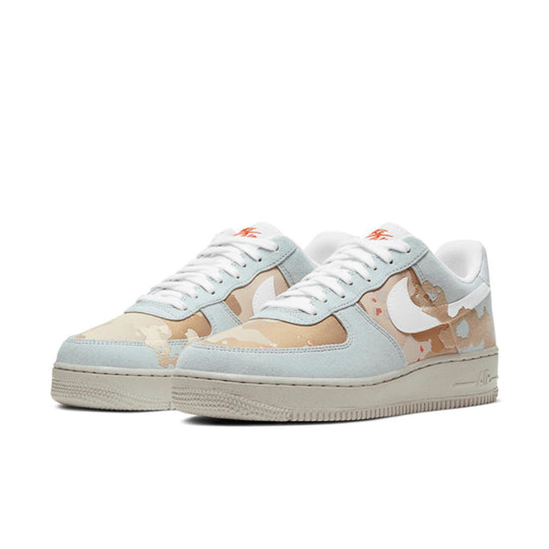 Nike Air Force 1 '07 LX 'Embroidered Desert Camo'- Streetwear Fashion - helmiss.com