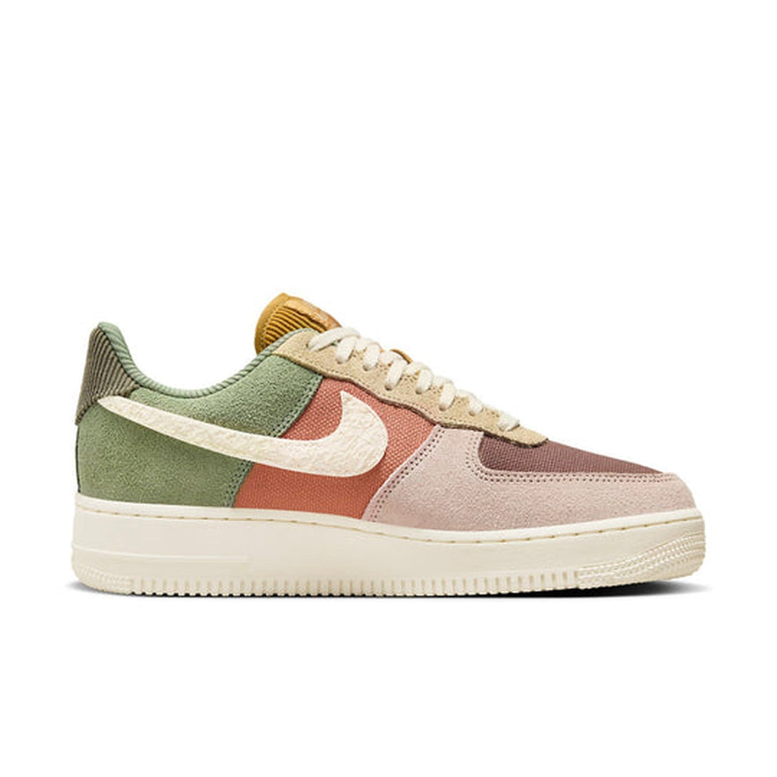 Nike Air Force 1 '07 LX 'Oil Green Terra Blush'- Streetwear Fashion - helmiss.com