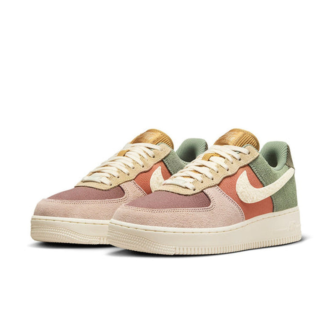 Nike Air Force 1 '07 LX 'Oil Green Terra Blush'- Streetwear Fashion - helmiss.com