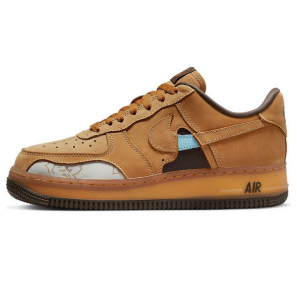 Nike Air Force 1 '07 LX 'See Through - Wheat'- Streetwear Fashion - helmiss.com