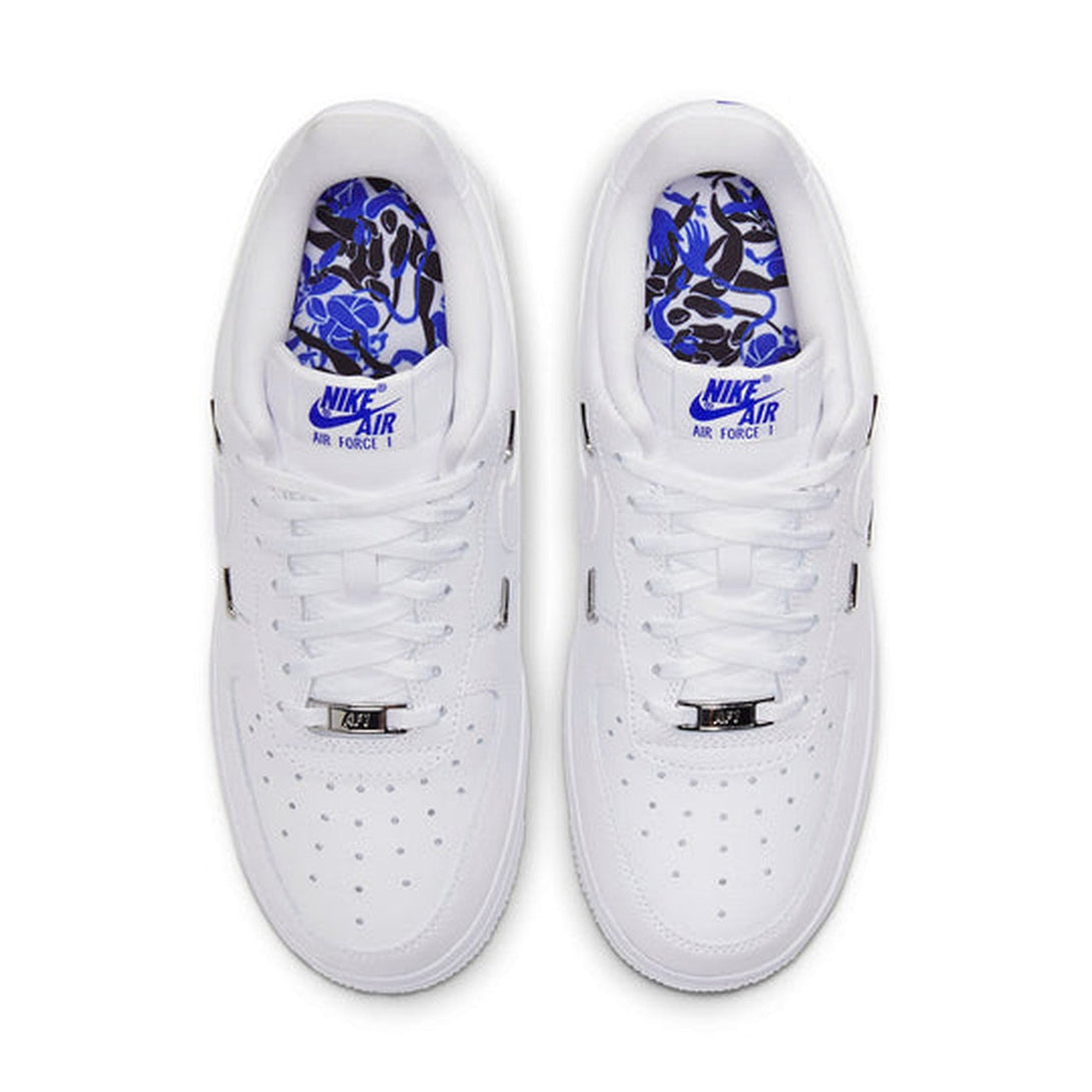 Nike Air Force 1 '07 LX 'Sisterhood - White Metallic Silver'- Streetwear Fashion - helmiss.com