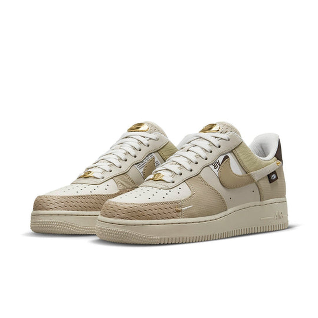 Nike Air Force 1 '07 LX 'Tan Bling'- Streetwear Fashion - helmiss.com