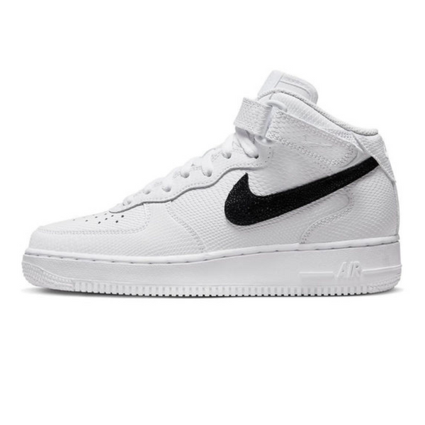 Nike Air Force 1 '07 Mid 'White Snakeskin'- Streetwear Fashion - helmiss.com