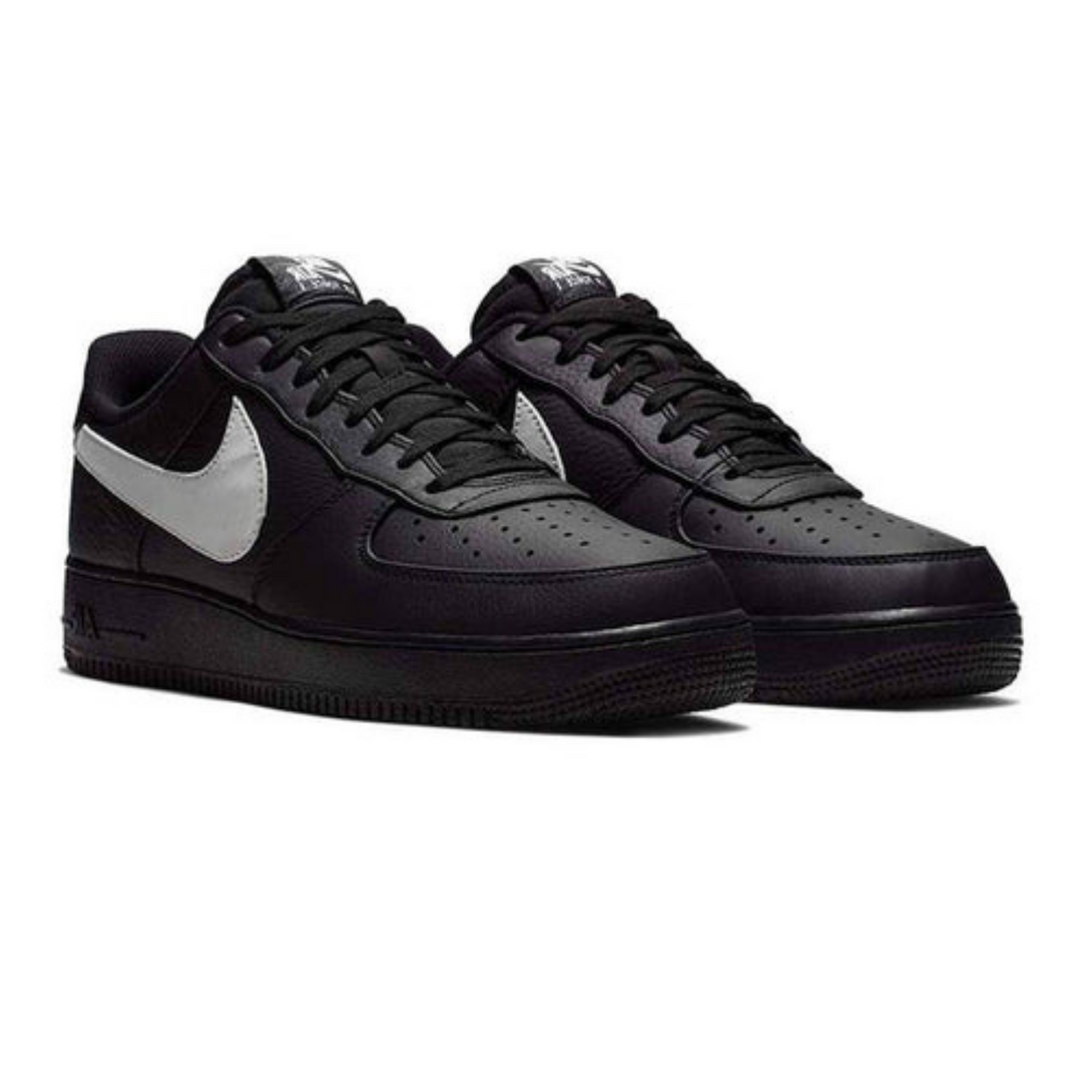 Nike Air Force 1 '07 Premium (Black / Grey)- Streetwear Fashion - helmiss.com