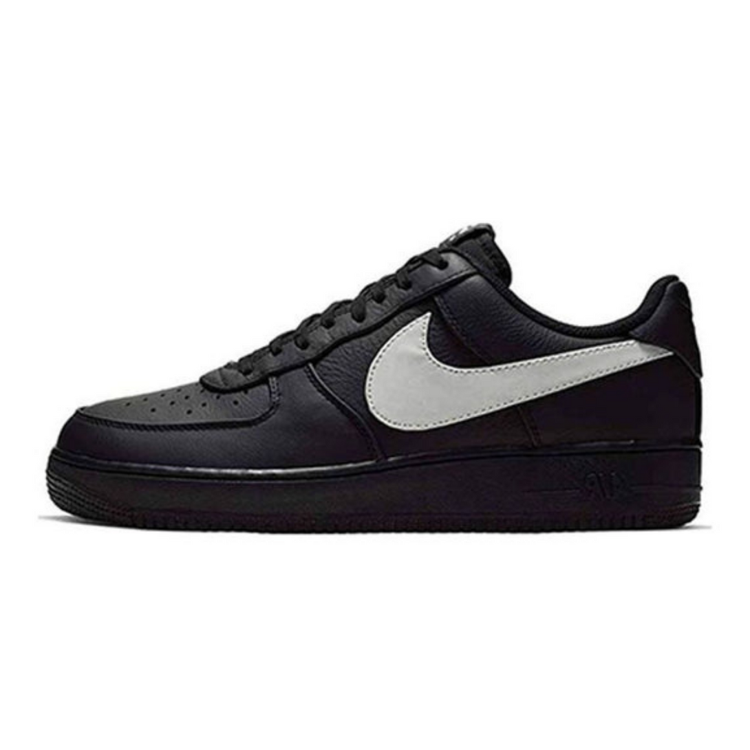 Nike Air Force 1 '07 Premium (Black / Grey)- Streetwear Fashion - helmiss.com