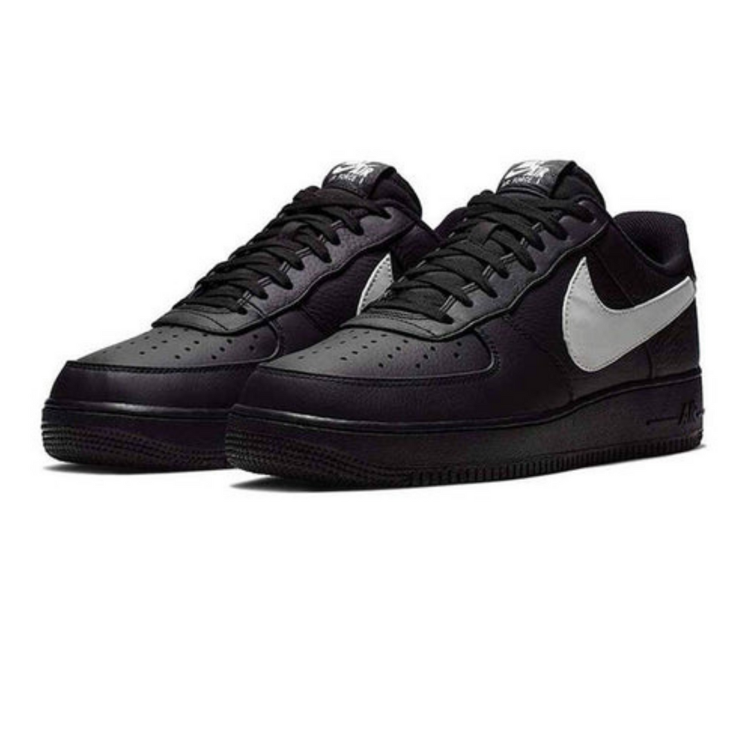 Nike Air Force 1 '07 Premium (Black / Grey)- Streetwear Fashion - helmiss.com