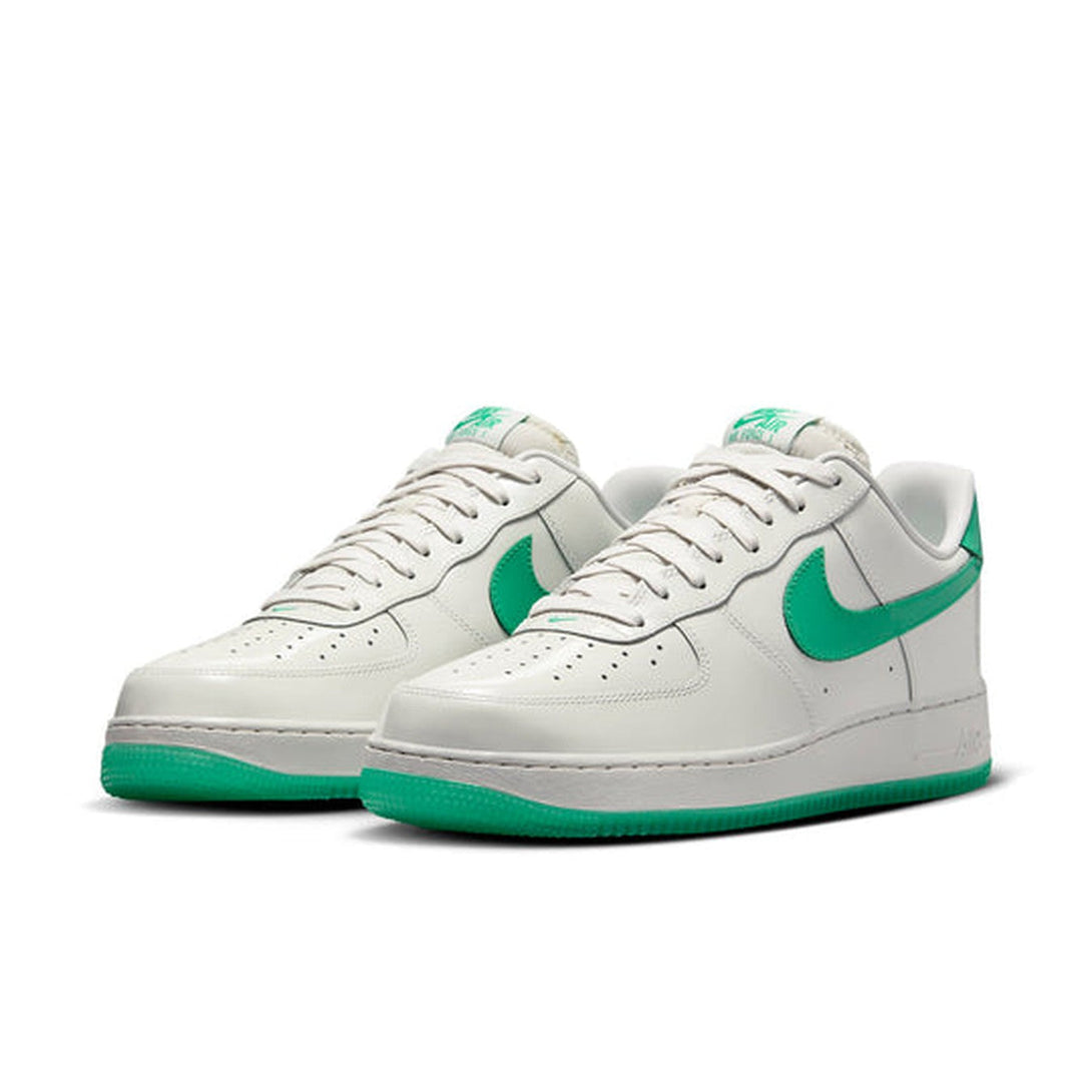 Nike Air Force 1 '07 Premium 'Platinum Tint Stadium Green'- Streetwear Fashion - helmiss.com