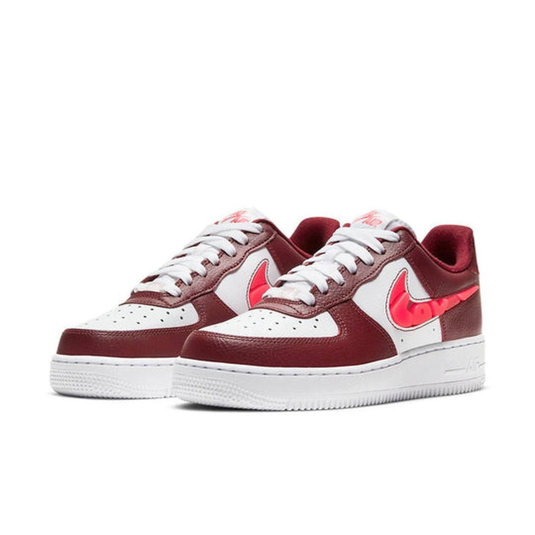 Nike Air Force 1 '07 SE 'Love For All - Team Red'- Streetwear Fashion - helmiss.com