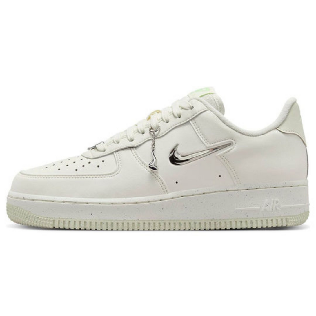 Nike Air Force 1 '07 SE Next Nature 'Sail Liquid Metal'- Streetwear Fashion - helmiss.com