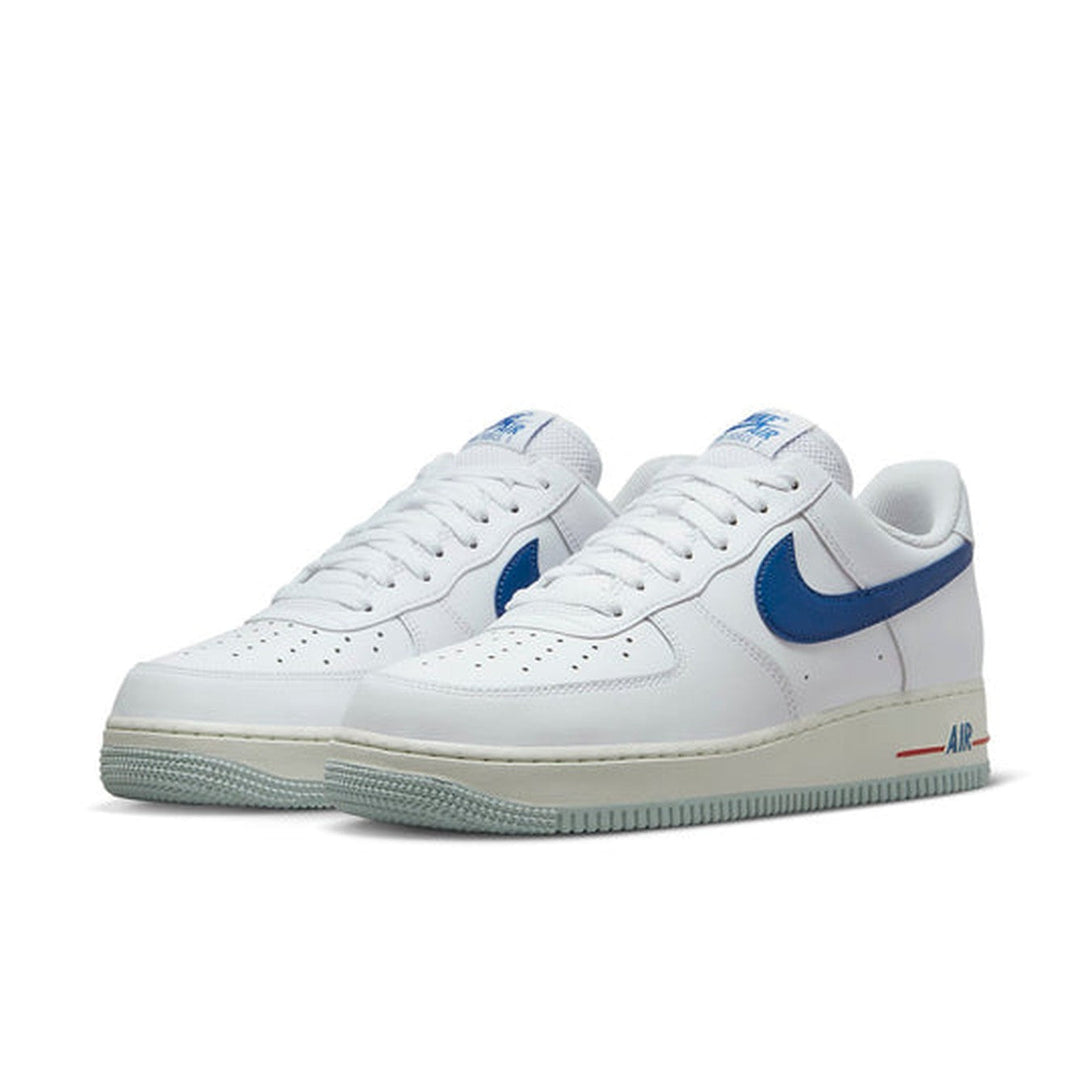 Nike Air Force 1 '07 'USA - White Game Royal'- Streetwear Fashion - helmiss.com