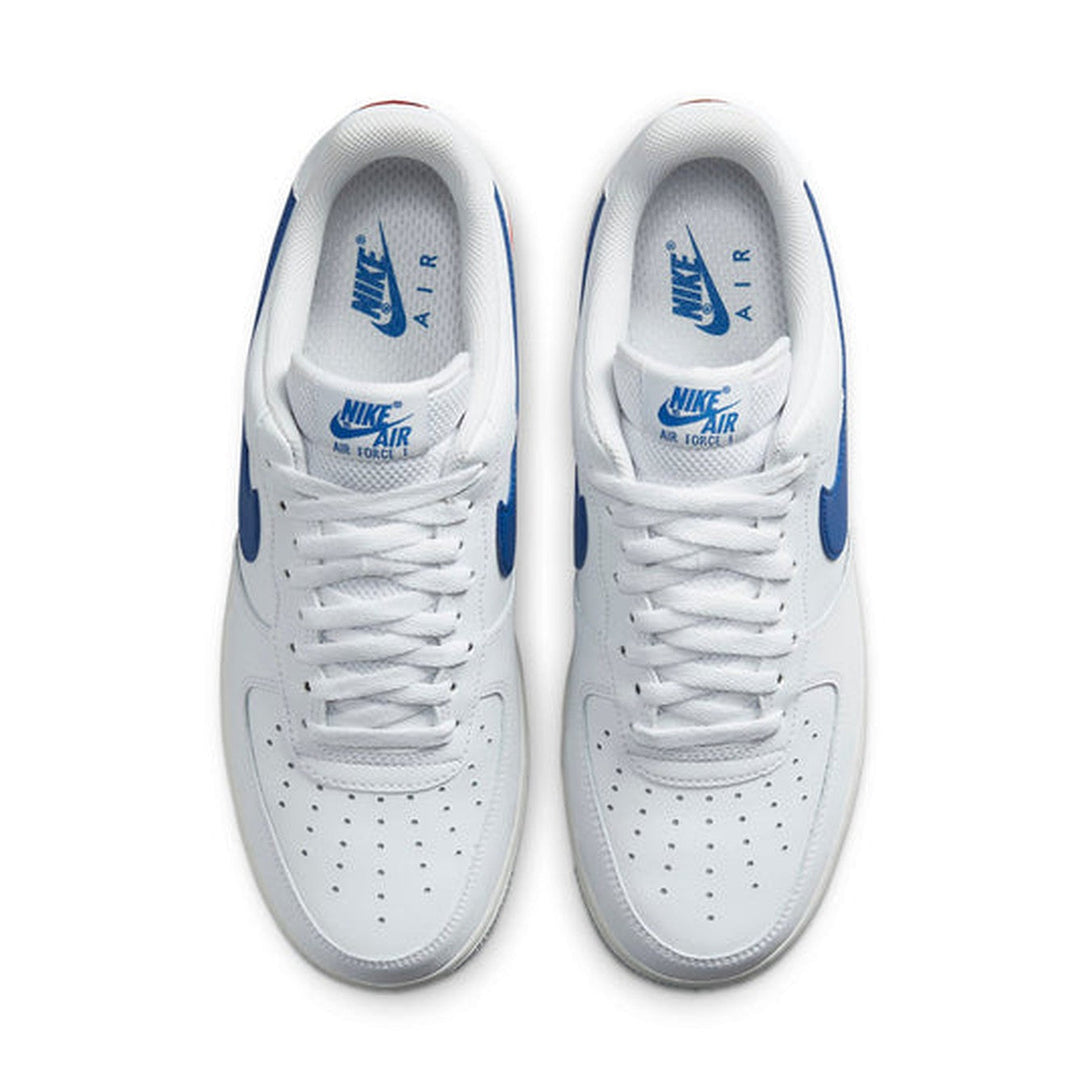 Nike Air Force 1 '07 'USA - White Game Royal'- Streetwear Fashion - helmiss.com