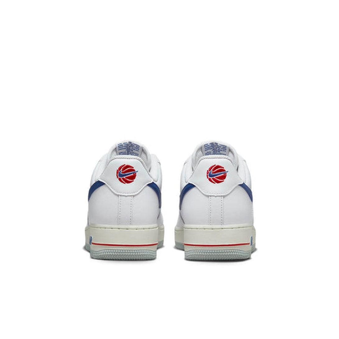 Nike Air Force 1 '07 'USA - White Game Royal'- Streetwear Fashion - helmiss.com