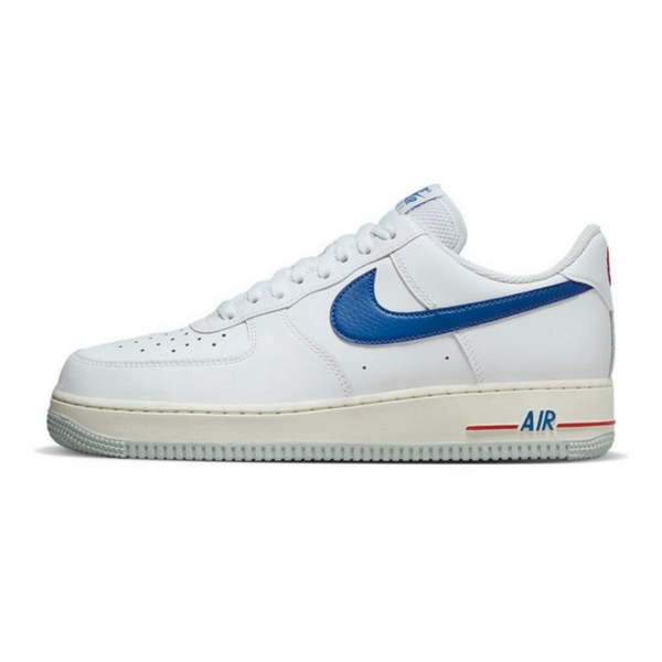 Nike Air Force 1 '07 'USA - White Game Royal'- Streetwear Fashion - helmiss.com