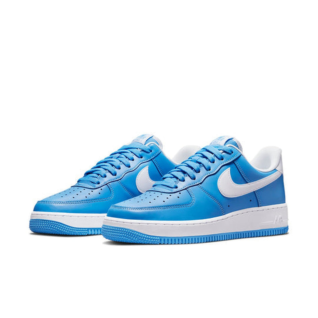 Nike Air Force 1 '07 'University Blue White'- Streetwear Fashion - helmiss.com