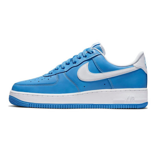 Nike Air Force 1 '07 'University Blue White'- Streetwear Fashion - helmiss.com