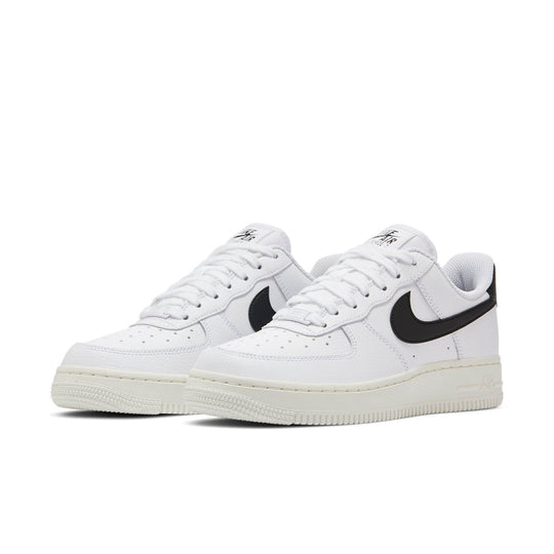 Nike Air Force 1 '07 'White Black Cream Sole'- Streetwear Fashion - helmiss.com