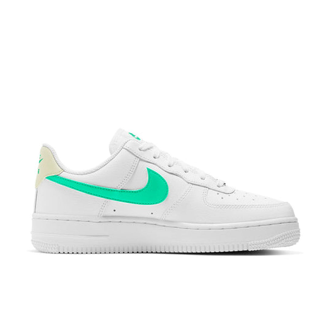 Nike Air Force 1 '07 'White Green Glow'- Streetwear Fashion - helmiss.com