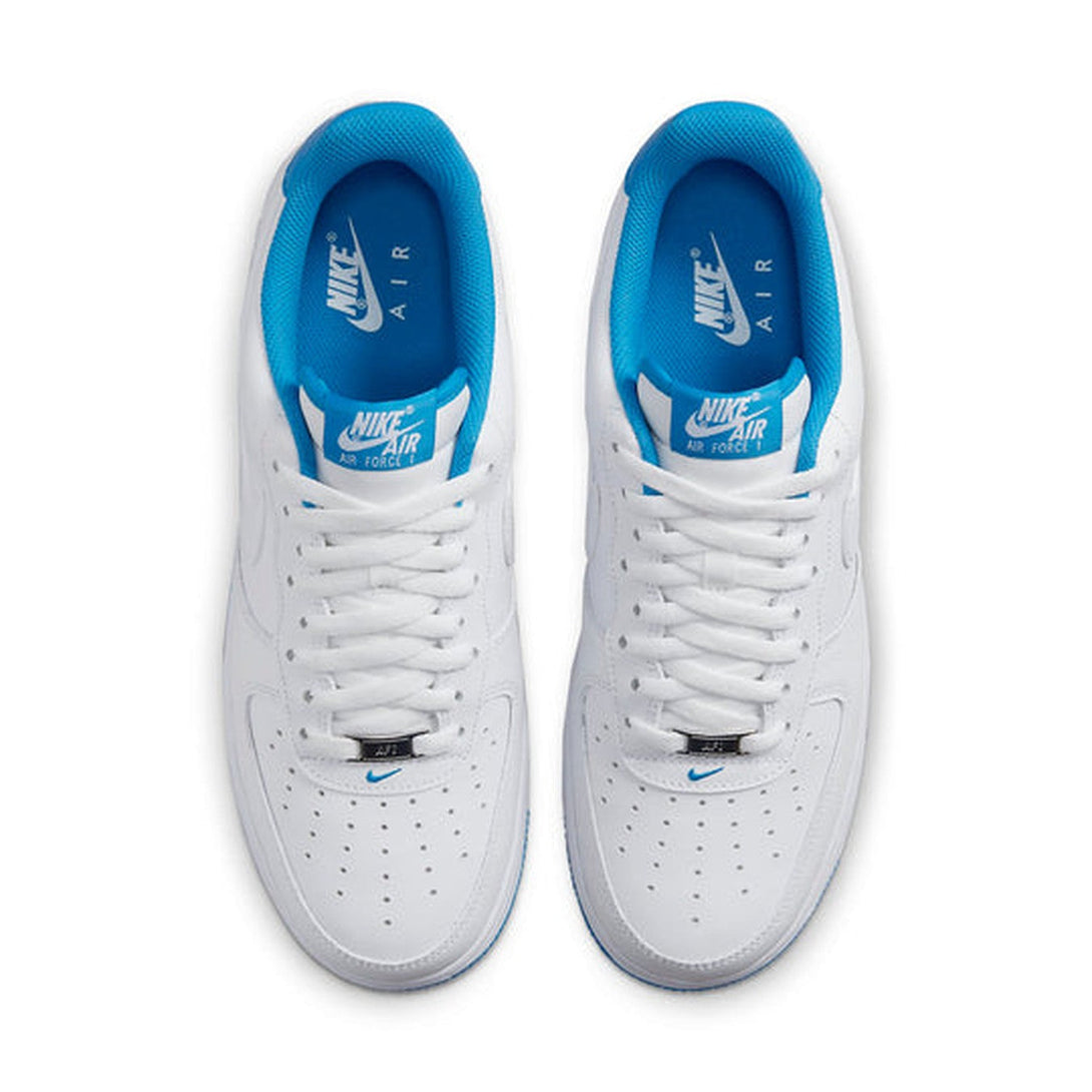 Nike Air Force 1 '07 'White Light Photo Blue'- Streetwear Fashion - helmiss.com