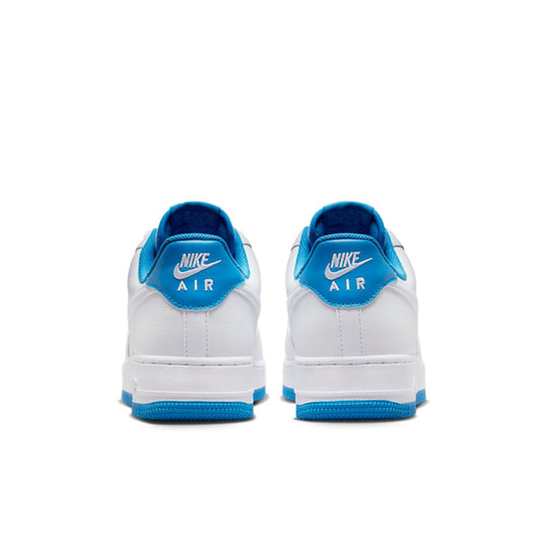 Nike Air Force 1 '07 'White Light Photo Blue'- Streetwear Fashion - helmiss.com