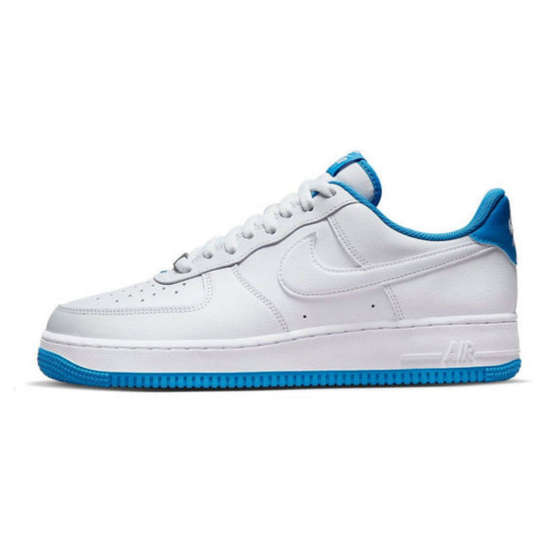 Nike Air Force 1 '07 'White Light Photo Blue'- Streetwear Fashion - helmiss.com