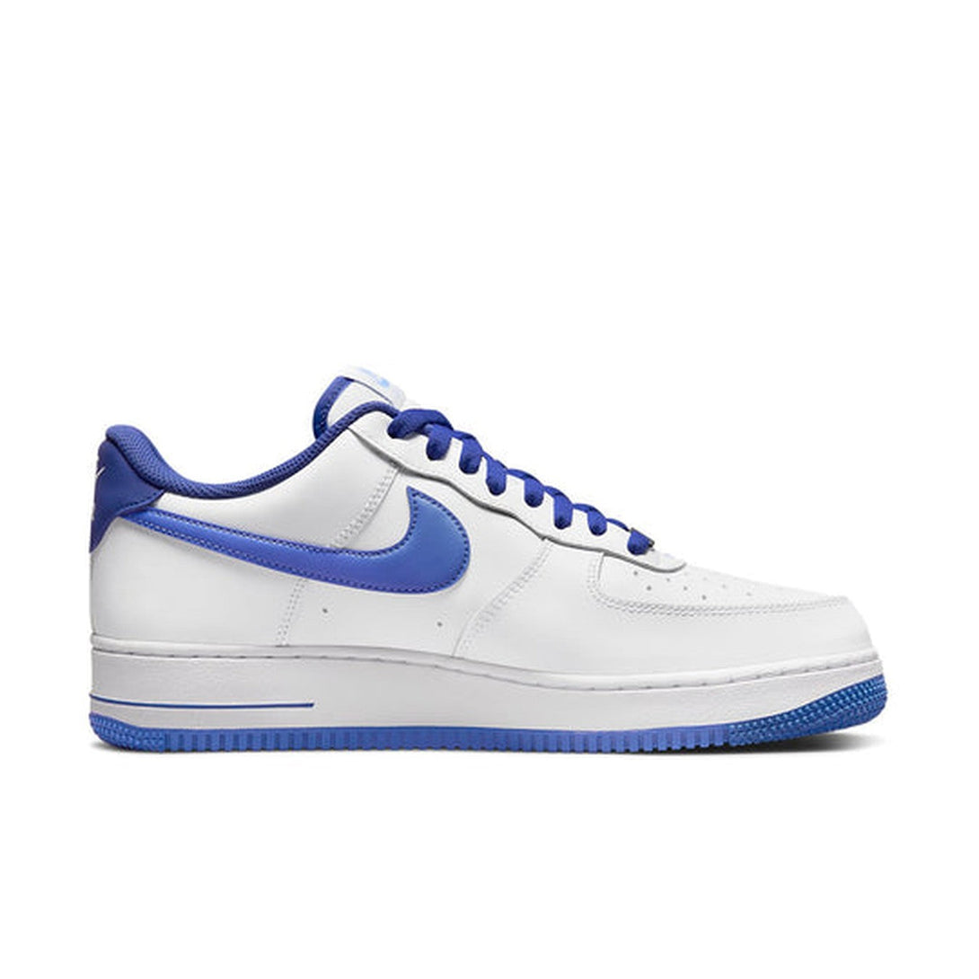 Nike Air Force 1 '07 'White Medium Blue'- Streetwear Fashion - helmiss.com