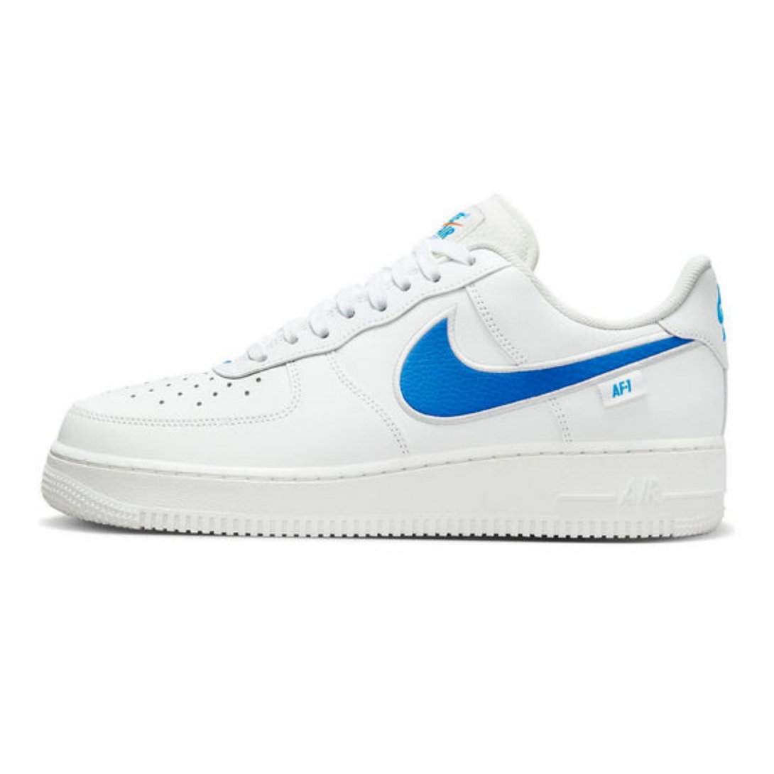 Nike Air Force 1 '07 'White Photo Blue'- Streetwear Fashion - helmiss.com