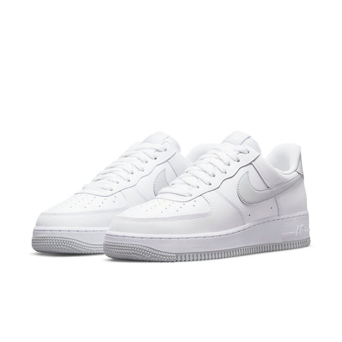 Nike Air Force 1 '07 'White Pure Platinum'- Streetwear Fashion - helmiss.com