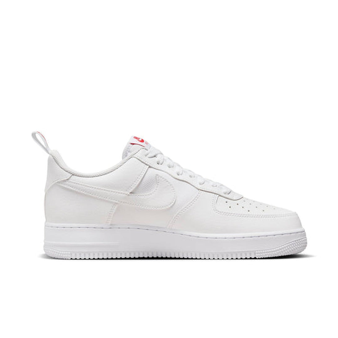 Nike Air Force 1 '07 'White University Red'- Streetwear Fashion - helmiss.com