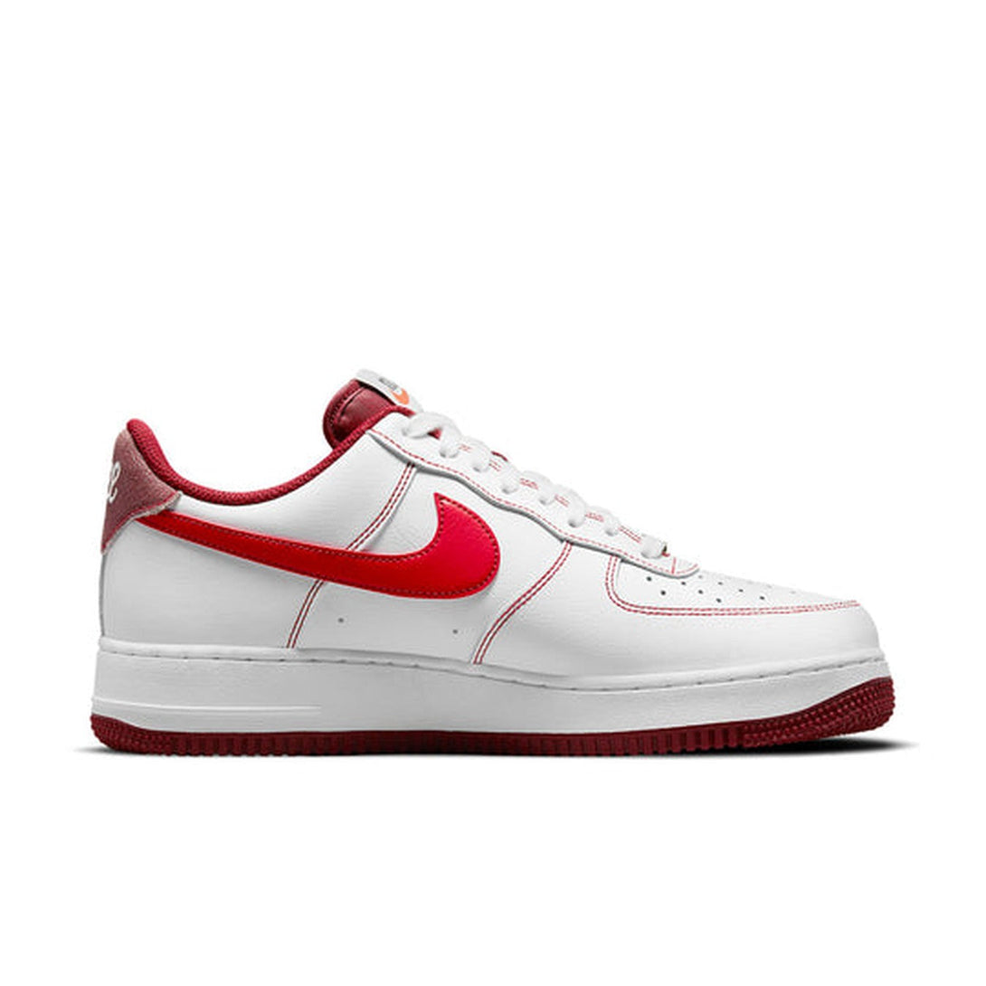 Nike Air Force 1 '07 'White University Red'- Streetwear Fashion - helmiss.com