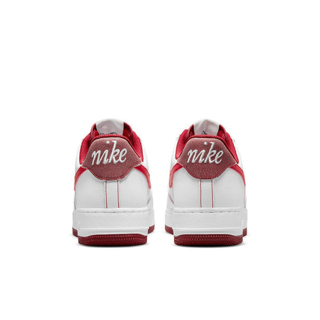 Nike Air Force 1 '07 'White University Red'- Streetwear Fashion - helmiss.com