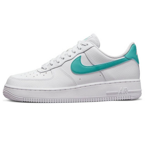 Nike Air Force 1 '07 'White Washed Teal'- Streetwear Fashion - helmiss.com