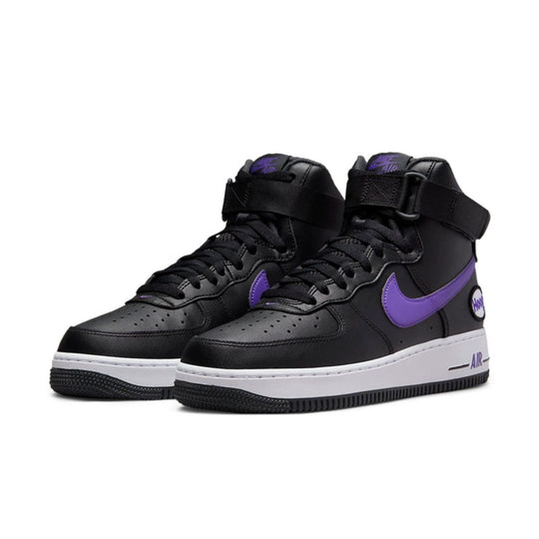 Nike Air Force 1 High '07 LV8 Hoops 'Black Purple'- Streetwear Fashion - helmiss.com