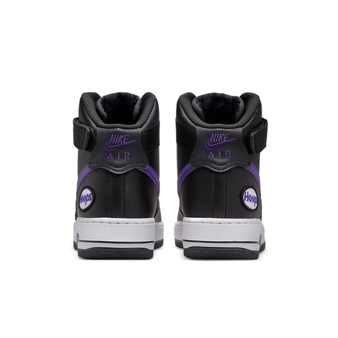 Nike Air Force 1 High '07 LV8 Hoops 'Black Purple'- Streetwear Fashion - helmiss.com