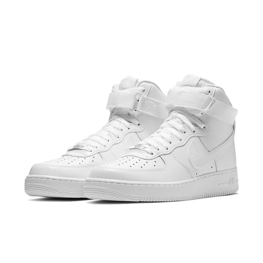 Nike Air Force 1 High '07 'Triple White'- Streetwear Fashion - helmiss.com