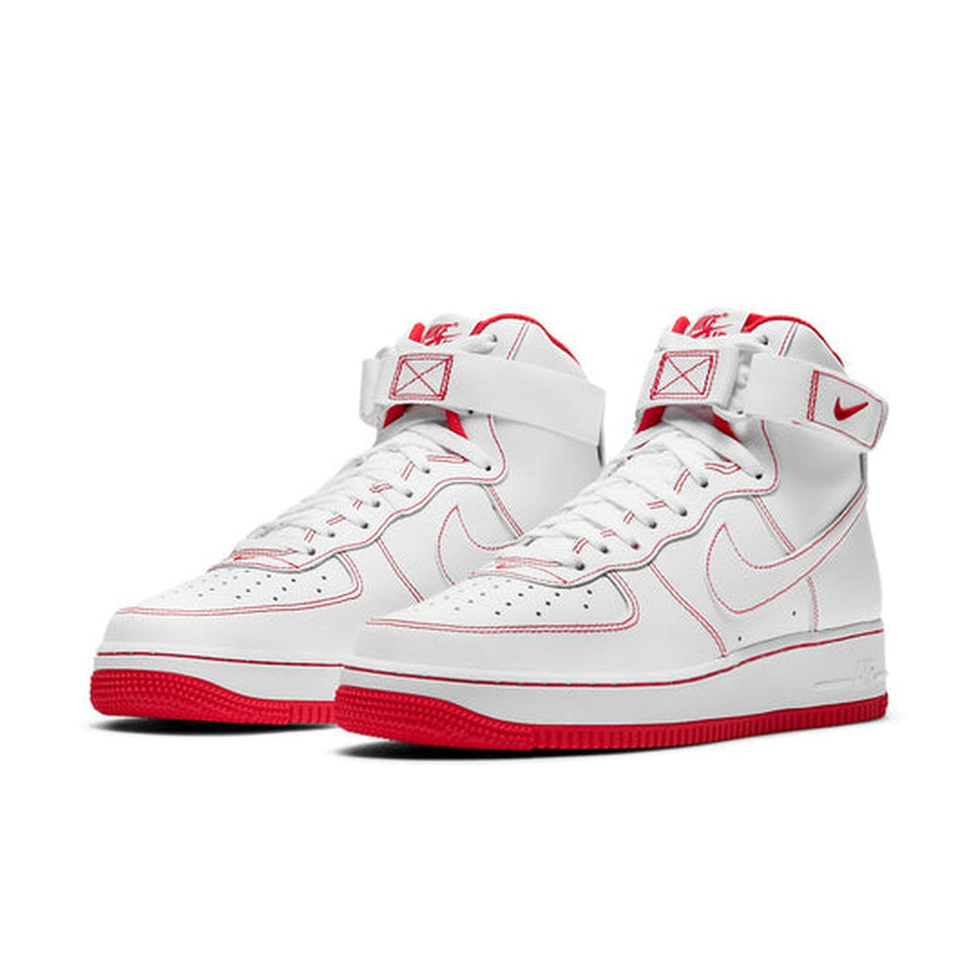 Nike Air Force 1 High '07 'University Red'- Streetwear Fashion - helmiss.com