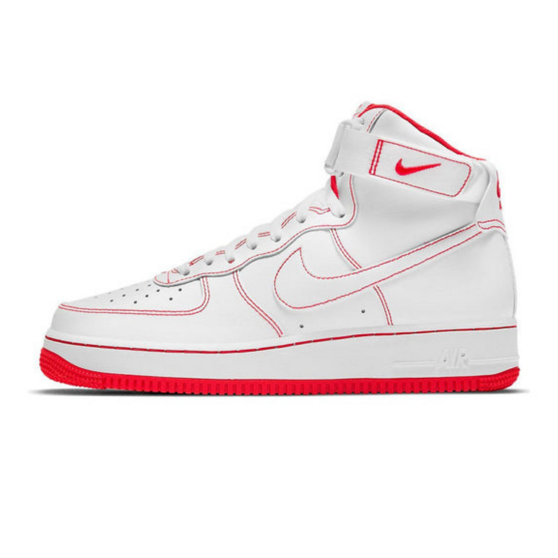 Nike Air Force 1 High '07 'University Red'- Streetwear Fashion - helmiss.com