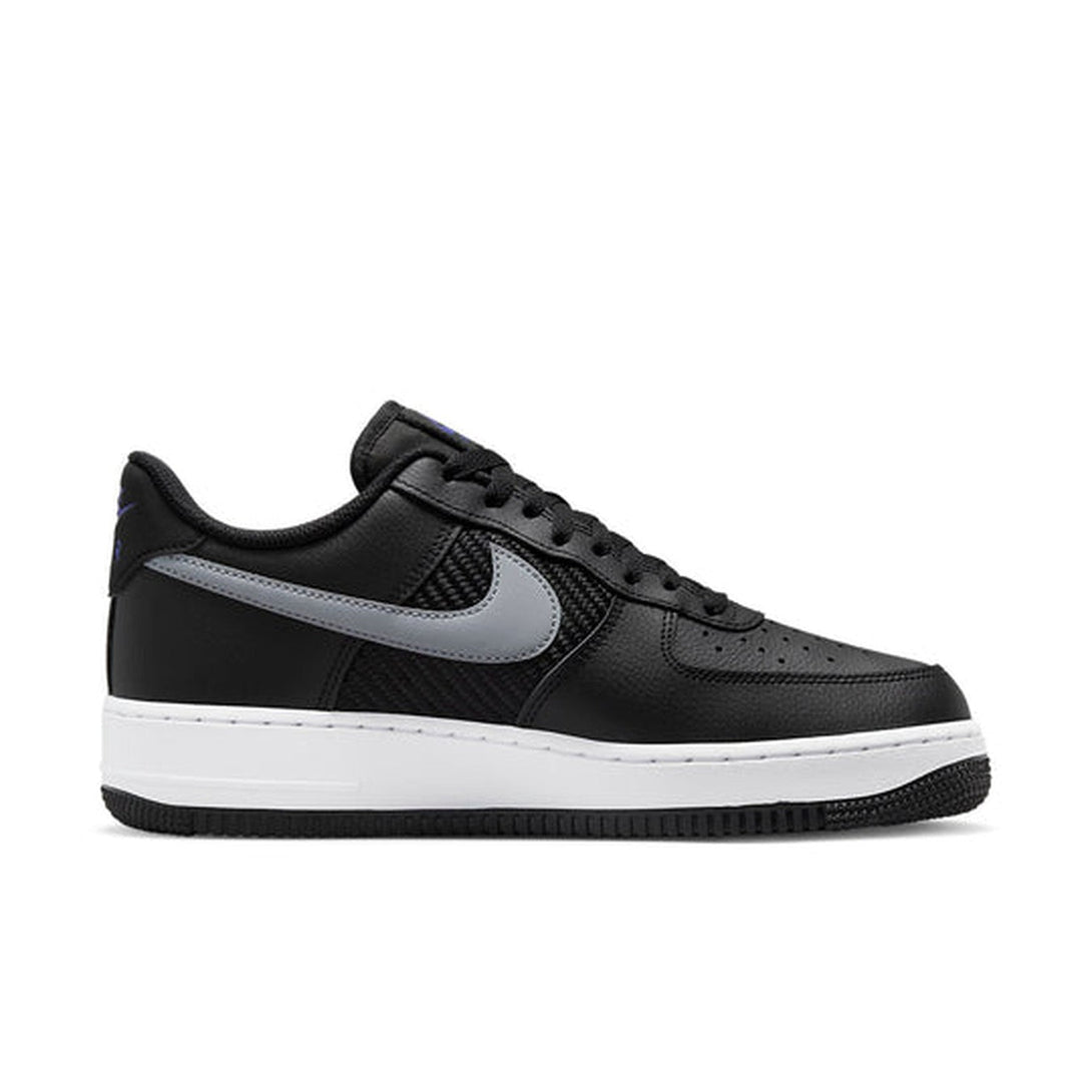 Nike Air Force 1 Low '07 'Double Swoosh Black Racer Blue'- Streetwear Fashion - helmiss.com