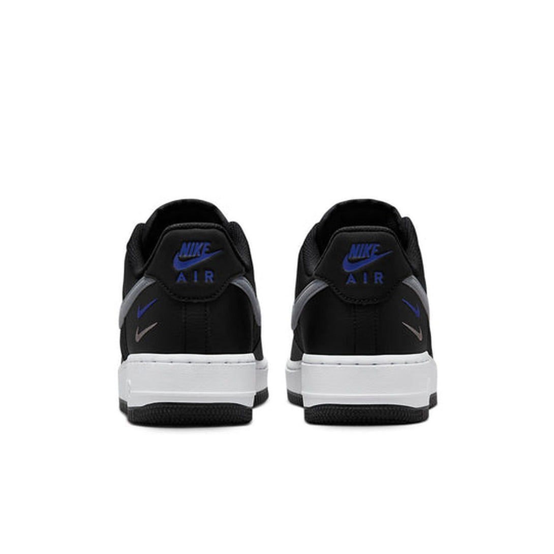 Nike Air Force 1 Low '07 'Double Swoosh Black Racer Blue'- Streetwear Fashion - helmiss.com