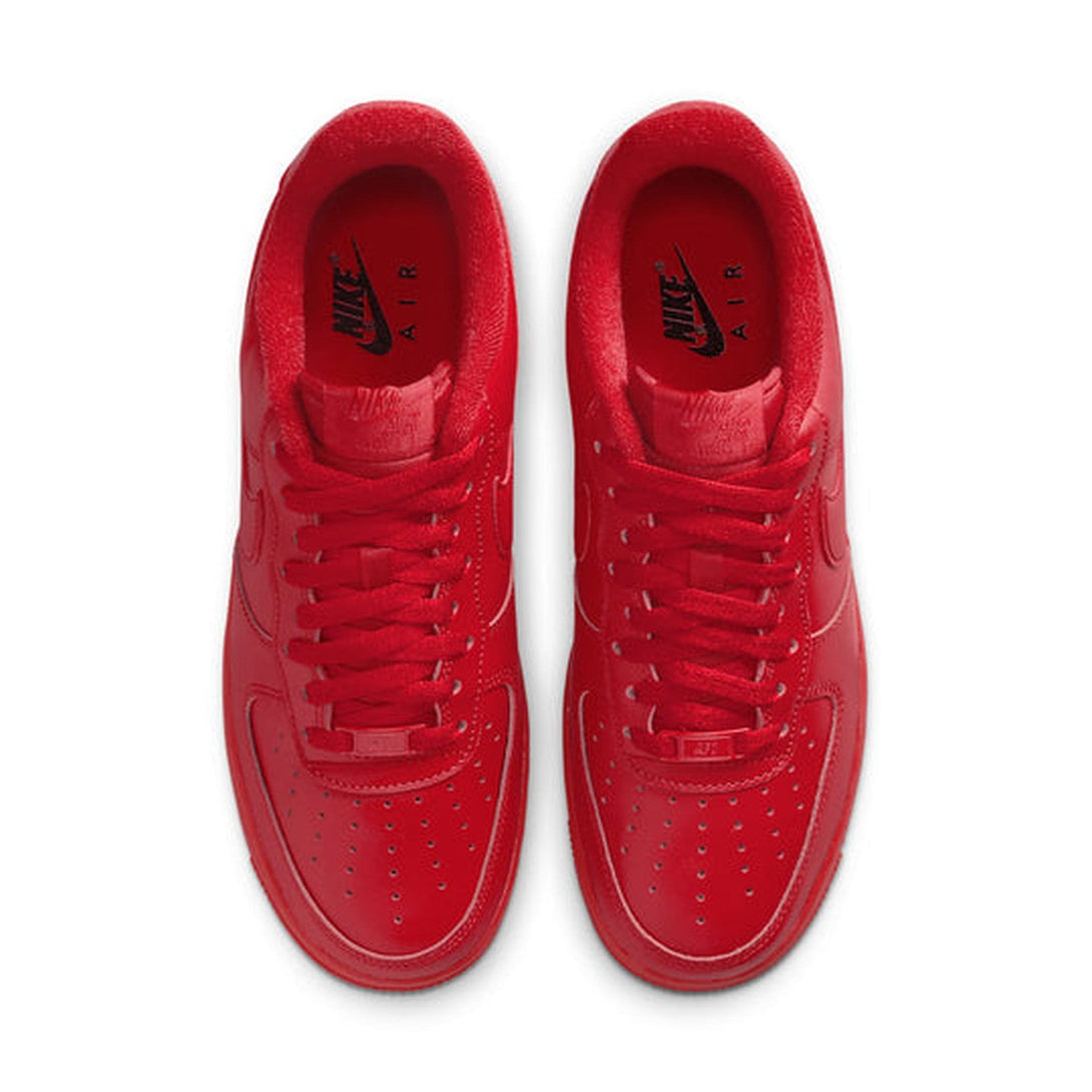 Nike Air Force 1 Low '07 LV8 1 'Triple Red'- Streetwear Fashion - helmiss.com