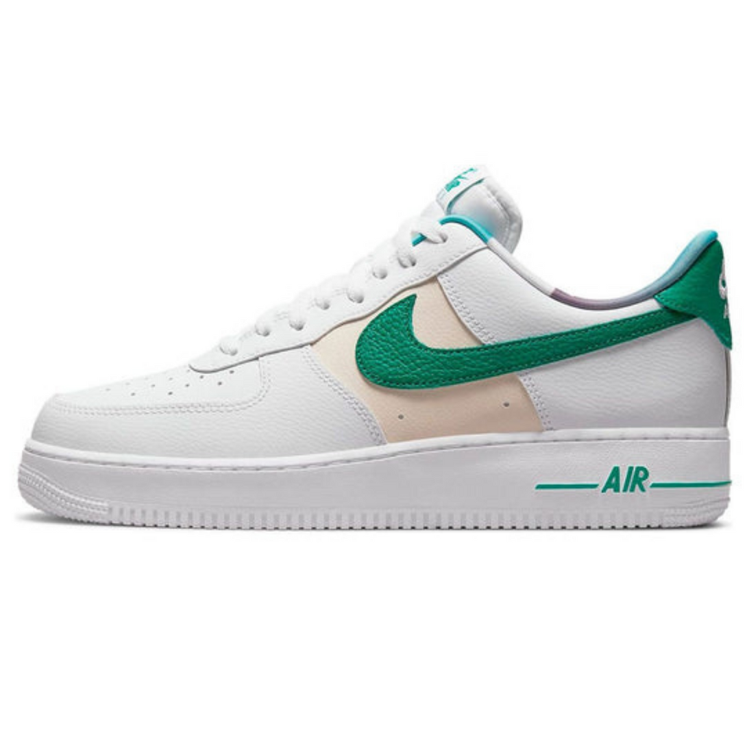 Nike Air Force 1 Low '07 LV8 EMB 'White Malachite'- Streetwear Fashion - helmiss.com