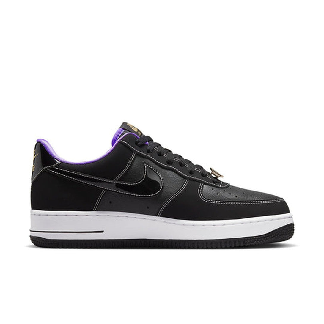 Nike Air Force 1 Low '07 LV8 EMB 'World Champ - Lakers'- Streetwear Fashion - helmiss.com