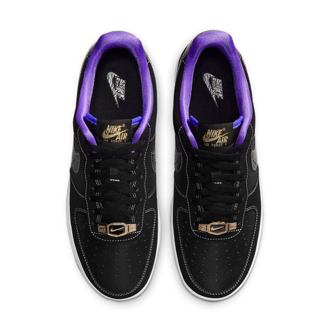 Nike Air Force 1 Low '07 LV8 EMB 'World Champ - Lakers'- Streetwear Fashion - helmiss.com