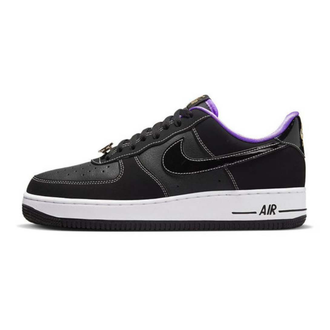 Nike Air Force 1 Low '07 LV8 EMB 'World Champ - Lakers'- Streetwear Fashion - helmiss.com